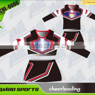 sublimation cheerleading uniforms