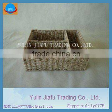 Handmade weaving nature environmental protectionseagrass basket