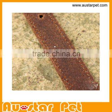 Adjustable Leather Wholesale Dog Collar Handmade Leather Pet Collar photo-6