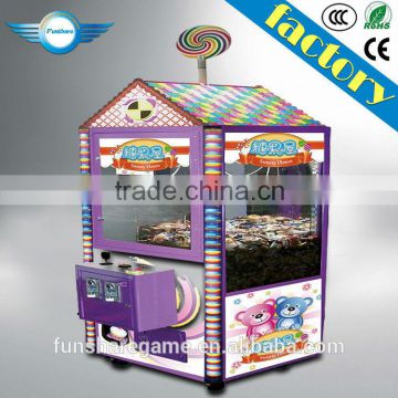 arcade claw machine for sale /doll crane claw machine/toys candy /candy vending machine