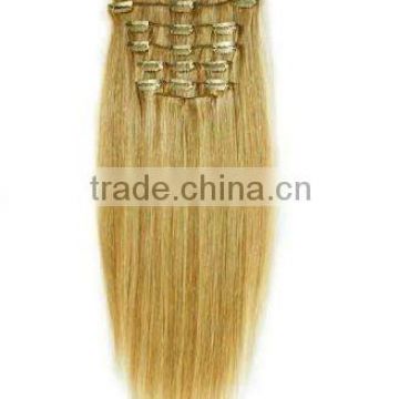 clip in hair/clip on hair extension/clip hair