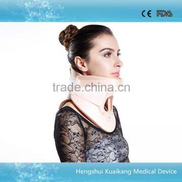 CE&FDA approved Orthopedic Neck brace adjustable cervical collar for neck fixed protection