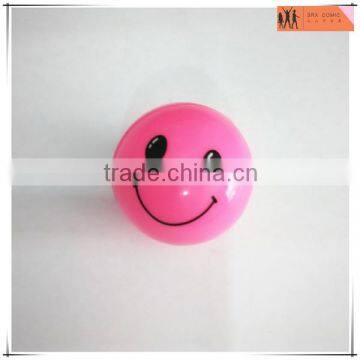 smile face PVC beach bouncy ball fun holiday,custom design PVC bouncy ball toys,OEM custom kids ball toys factory