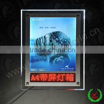 New hot innovative acrylic led message board made in China