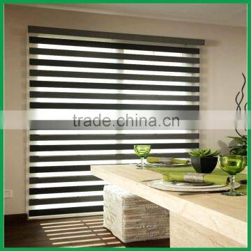 Light Filtering Sheer Shades Double Layer Zebra Blinds Fabrics