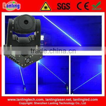 New Product / 300mW Blue Fat Beam Mini Moving Head Laser