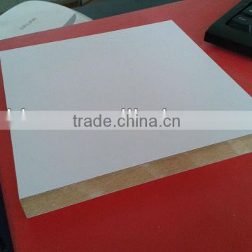 Funiture grade 1220*2440/1830*2440mm plain white melamine MDF board