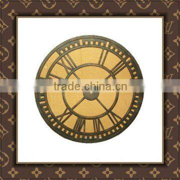 decorative metal wall clocks industrial style round home decor wholesale