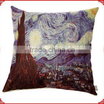 Custom Printing Accept Nature Linen Material Car Seat Cushion ,seat Cushion Cover photo-5