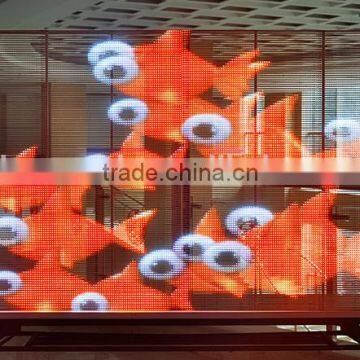 Transparent LED Display Glass Wall Window Transparent Led Video Screen photo-5