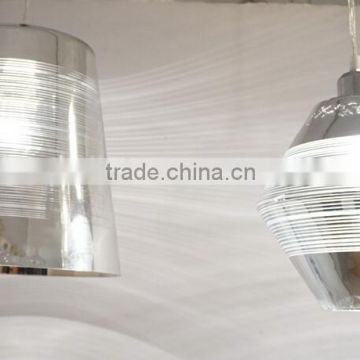 Zhongshan Art Fancy Chrome Glass Pendant Light / Lamp Creative Lighting