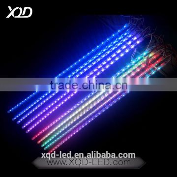 0.5m Madrix control music 6803ic led RGB dmx tubes 3D meteor starfall light