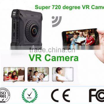 Dual Lens Fisheyes 360 Degree 720 Degree Panoramic Sport Camera 1080p Wifi Panoramic Camera photo-5