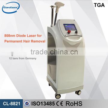 Bikini leg arm face hair removal professional 808nm diode laser