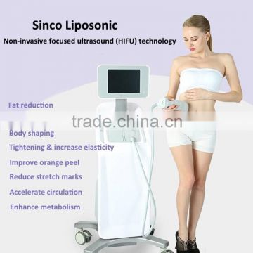 Skin Tighten HIFU Machine Eye Wrinkles Removal For Body Slimming Skin Tightening