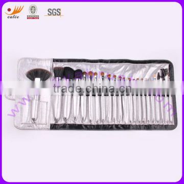 22 pcs makeup travel/cosmetic brush set with bag ,customized logo are welcome