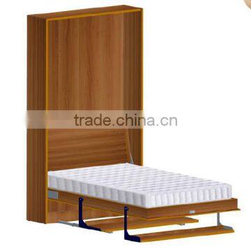 Folding Murphy Wall Bed Mechanism Equip With a Desk and a Bookshelf Hardware photo-2