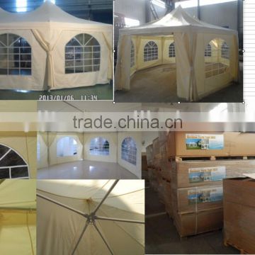 Party promotional exhibition event party steel cheap pagoda tent