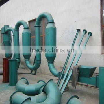 Wood rotary sawdust dryer