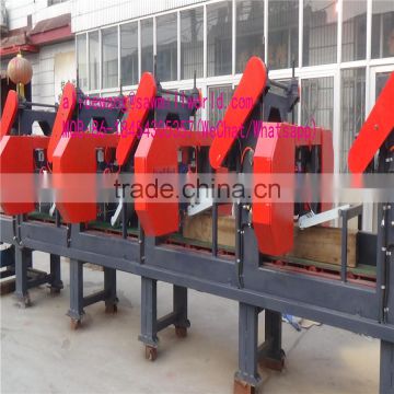 Chinese Electric /diesel Multiple heads band sawmills for hard wood