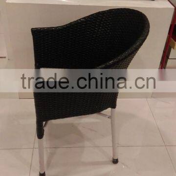 New design PP plastic rattan chair/Outdoor plastic rattan chair/plastic cafe chair, plastic garden chair