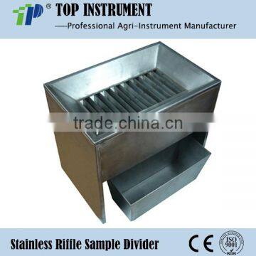 Stainless steel Riffle Sample Divider with 12 grooves