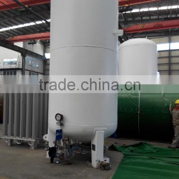 2m3 Cryogenic Liquid Nitrogen/Oxygen/Argon Storage Tank for Fire protection