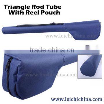 Wholesale custom triangle cordura fly rod tube