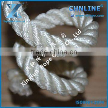 twist hawser laid polyester rope as lifeline