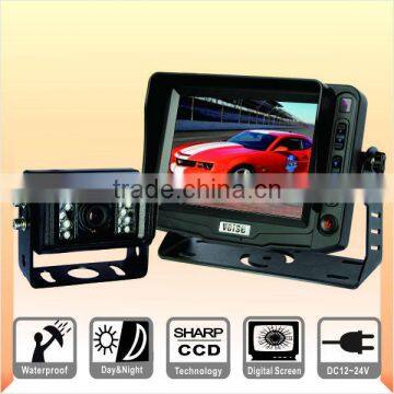 5inch Vehicle car top view camera system