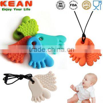 2016 Shenzhen Supplier Soft on Babies Gums Pacifier Clips for Option Silicone Pendant Teether photo-3