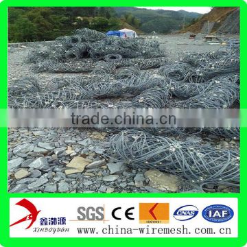 Slope protective netting