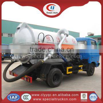 6000L DFAC 4x2 Waster Water Suction Truck Golden Supplier in China photo-2