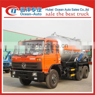 factory price 16000L 6x4 Dongfeng sewage suction vehicle