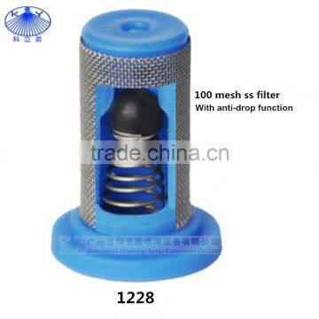 100 mesh agricultural sprayer filters with spring