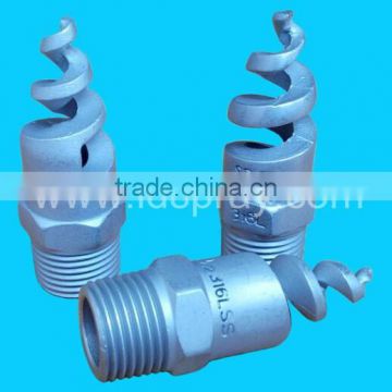 Pigtail sandblasting spiral spjt nozzle