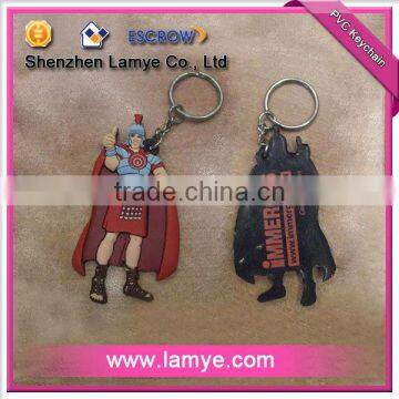 2013 new and hot Soft PVC Key Ring