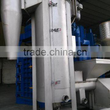 Hydraulic Round Vertical Plastic PET PVC PP ABS Extractor Dewatering Machine photo-2