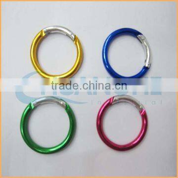 Fashion High Quality o ring aluminum carabiner