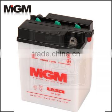 motorcycle battery B38-6A ,motorcycle batteries for china