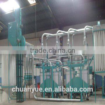 Complete Set Whole Wheat Flour Machine Price for Whole Meal Whole Wheat With Bran Flour Milling photo-3