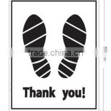paper foot mat for automotive clean