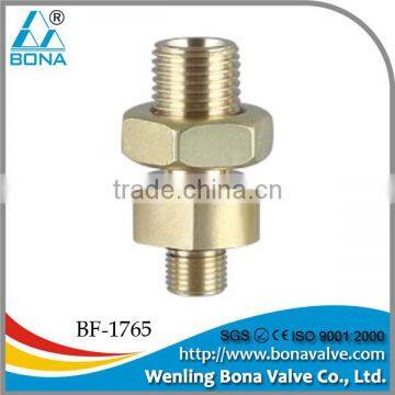 BONA Brass Fittings with Nuts BF-1765 Male 1/8"*Male 9/16"