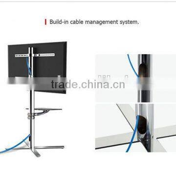 LCD LED TV Stand With Universal Mounting System Stainless Steel TV Stand