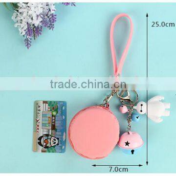 2016 Promotional Silicone Ladies Macaron Bag Silicone Ladies Change Purse photo-6
