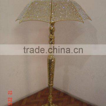 crystal umbrella centerpiece