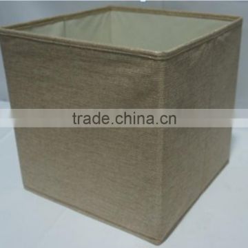 Store More High Quality Gray Square Storage Cube Fabric Basket