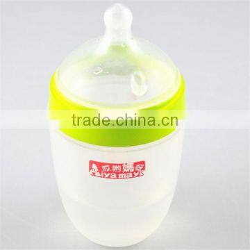 New Launched Food Grade BPA Free Liquid Silicone Baby Bottle With Dispensing Spoon&Plastic Storage Cap photo-4