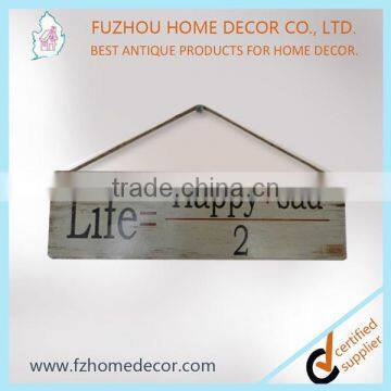 2016 Custom Antique French Metal Hanging Door Signs