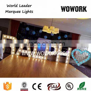 Stage Backlit Prop Letter Sign photo-3